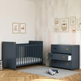 thumbnail image 3 of Baby Relax Miles 3-Drawer Dresser, Nursery Storage, Graphite Blue, 3 of 21