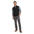 thumbnail image 5 of Chaps Men's & Big Men's Zip Up Sweater Fleece Vest, 5 of 6