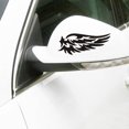 thumbnail image 7 of Walbest 2Pcs Car Sticker, Red Feather PET Self-Adhesive Rearview Mirror Car Auto Sticker Decor Decals Universal, 7 of 7