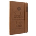 thumbnail image 5 of Christian Art Gifts Tan Faux Leather Journal, Be Still and Know - Psalm 46:10, Flexcover Inspirational Notebook with Elastic Closure 160 Lined Pages fvScripture, 5.8 x 8.5 Inches, 5 of 6
