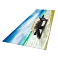 thumbnail image 2 of Alfombra de , Alfombrilla Antideslizante para Puerta, Alfombrilla Navideña para Dormitorio , Alfombrilla Antideslizante para Piso Azul BLESIY Alfombra Runner Rug Floor, 2 of 7