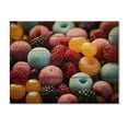 thumbnail image 3 of Designart "Art Candy Colorful Pop art painting I" Food & Beverage Print on Natural Pine Wood, 3 of 5