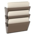 thumbnail image 5 of Unbreakable Docupocket 3-Pocket Wall File, Letter, 14 1/2 X 3 X 6 1/2, Smoke | Bundle of 5 Packs, 5 of 7
