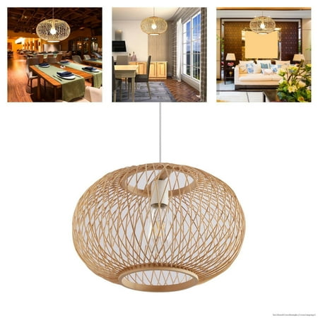 

Pendant Light Hanging Lamp Rattan Creative Lighting Fixture