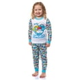 thumbnail image 3 of The Smurfs Toddler Boys' Smurfette Papa Smurf Brainy 2 Piece Tight Fit Long Sleeve Shirt Pajama Pant Set, 3 of 7