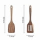 thumbnail image 2 of Wooden Cooking Spatula for Non-Stick Pans Slot Design for Easy Handling and Durable Use in the Kitchen Utility Tool, 2 of 5
