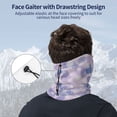 thumbnail image 4 of Neck Gaiter Face Cover Scarf, Winter With Snowflakes Soft Face Sun Mask Cover Scarf Headband Cooling Sweat Absorbing Bandanas Hiking Cycling Running, 4 of 7