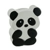 Whimsical Black and White Ceramic Panda Bear Kids Money Bank