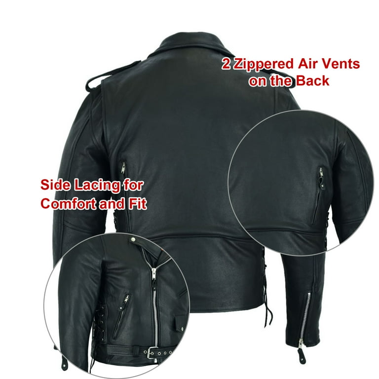 Addict Clothes - Double Riders Jacket - Horsehide Leather 38