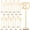 Wood Color, variant on NCQ 20 Pcs Table Numbers Wedding Table Numbers Wood Table Numbers for Wedding Reception Stands Seat Numbers with Holder Base Table Numbers for Wedding Party Event Catering, 1-20 (Silver)