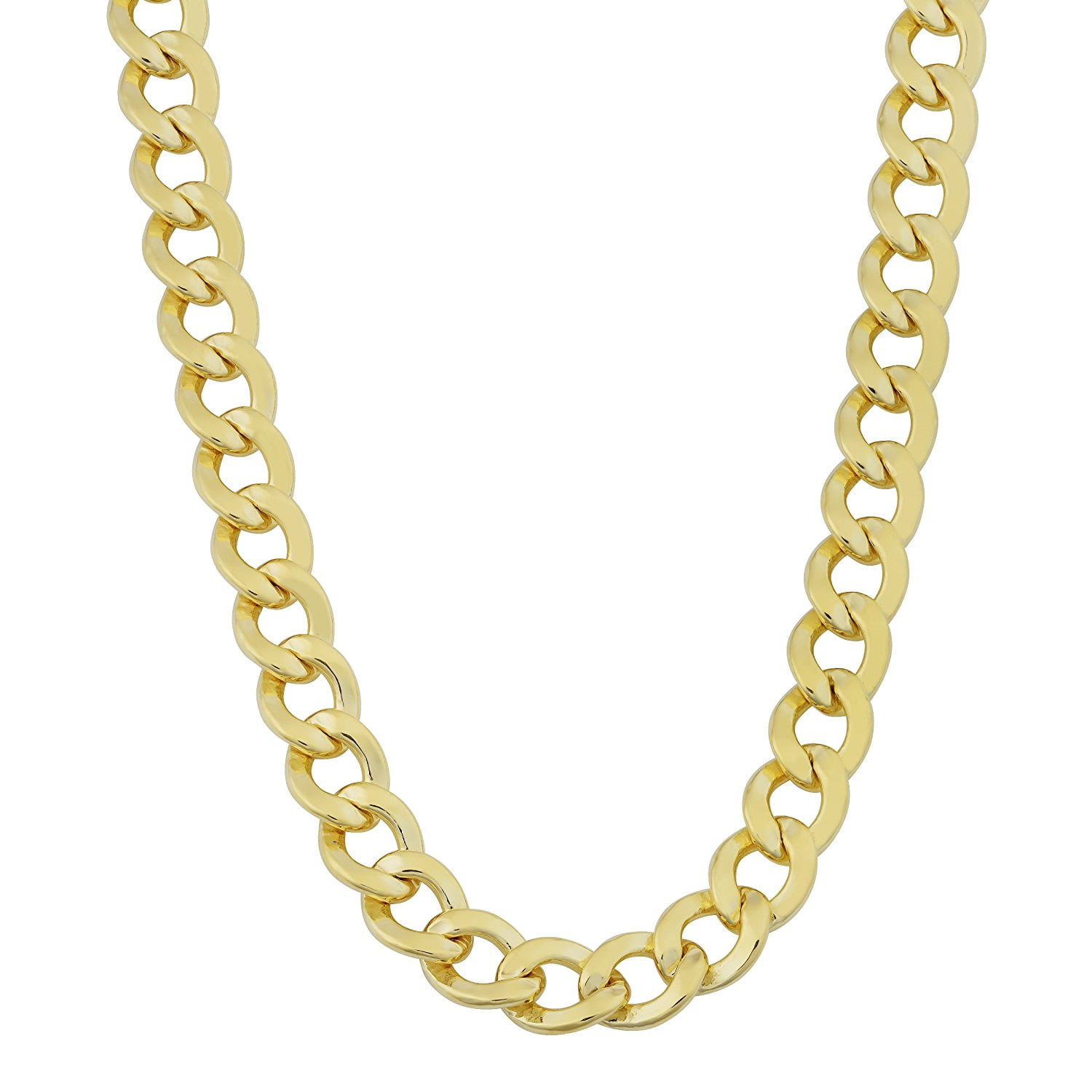 14K Gold 5.2MM Cuban 20-Inch Chain Necklace - Walmart.com