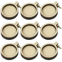 WHAMVOX  10 PCS Cross Stitch with Frame Embroidery Needlework Sew Decoration Tiny Travel