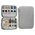 thumbnail image 4 of Less Than 5 Home Textile Storage Watch Organizer Watch Storage Case Watch Organiser Case Travel Organiser Bag for Watch for and Accessories Watch Pin Cable Earph, 4 of 8