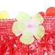 thumbnail image 3 of Falda de hierba para mesa de fiesta Tropical hawaiana, flor colorida, decoración para fiestas de playa de verano (rojo), 3 of 3