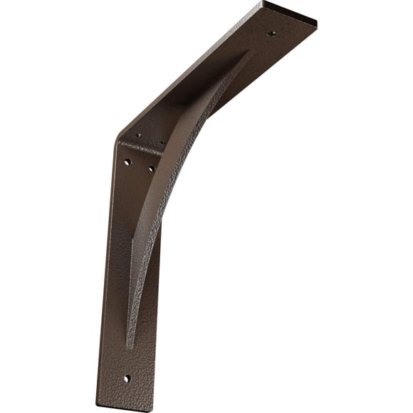 Soporte de acero Ekena Millwork Legacy 2x10x10 cm Martillado Martillado