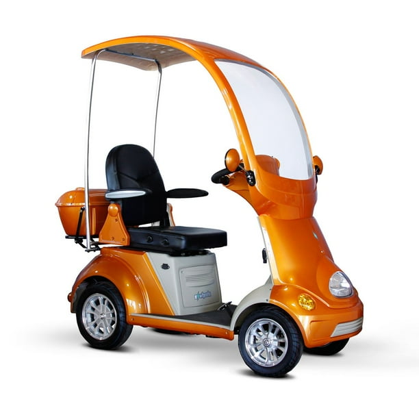EWheels EW54 4Wheel Buggie Electric Mobility Scooter Orange