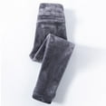 thumbnail image 4 of Baggy Jeans for Woman High Waisted Distressed Stretchy Fit Splicing ​​Wide Leg Denim Pants, 4 of 4