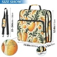 thumbnail image 2 of 3 Ring Zipper Binder with Shoulder Strap Waterproof Trapper Keeper 2 Inch D-Ring 500 Sheets Capacity Parsnip Folk Art, 2 of 8