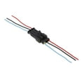thumbnail image 4 of jiaping 4xCar HID Electrical Wire Plug w/ 14AWG Cable Wire Harness Clips 3pin, 4 of 9