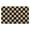 Checkered (103), variant on Stylish Long Bath Mat: Checkered, Non-Slip Bathroom Runner Rug. Soft, Absorbent Microfiber. Machine Washable Floor Mats for Bathtub Showers, 20x32in