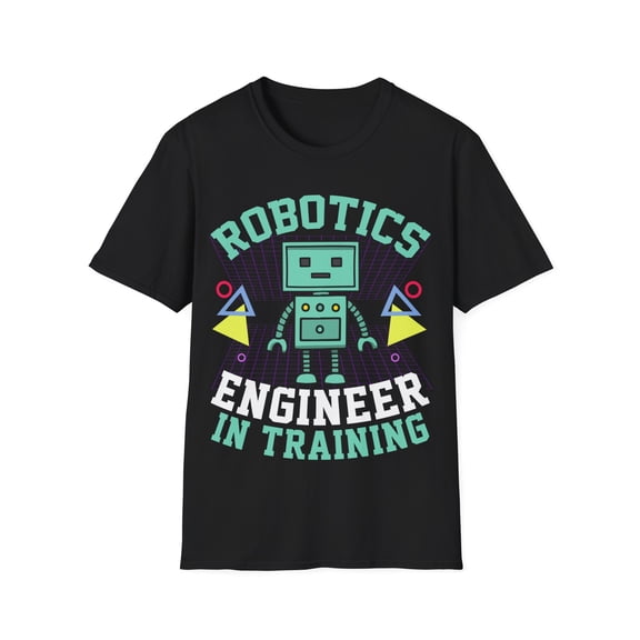 Funny Robotics Art For Men Women Robotics Engineer Robots Unisex T-Shirt