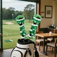 thumbnail image 4 of Yuyamidu Black Cat Golf Club Head Covers for Driver, Fairway Woods Hybrid Colorful Lights Golf Wood Head Covers Driver Headcover, Fairway Wood Head Cover, Hybrid Head Cover, Christmas, 4 of 7