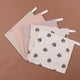 thumbnail image 4 of Baby Towel Bulk 5PCS Burp Cloth Soft Breathable Wash Cloth Toddler Cotton Towel Drooling Bib Facecloth Newborn Essential, 4 of 4