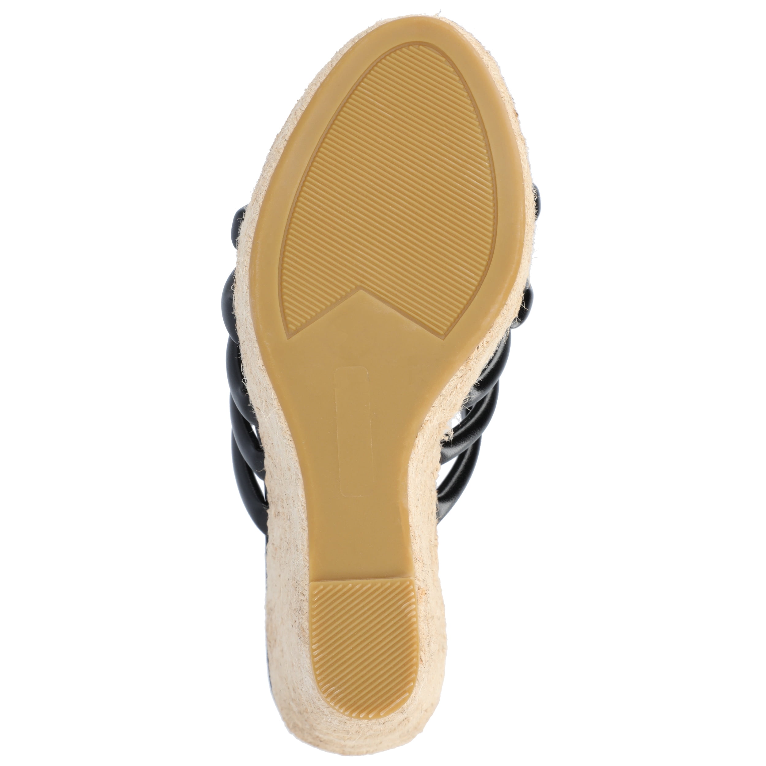 Journee Womens Cynthie Slip On Espadrille Wedge Sandals