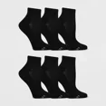 thumbnail image 2 of Fruit of the Loom Women's Extended Size Cushioned 6pk Ankle Athletic Socks 8-12, 2 of 4