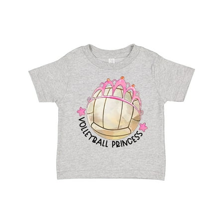 

Inktastic Volleyball Princess- Tiara Girls Toddler T-Shirt