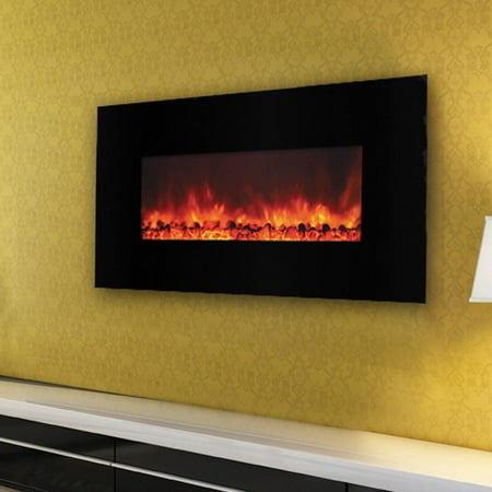 Yosemite Home D 233 Cor Carbon Flame 44 Wall Mount Electric