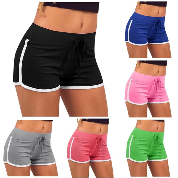 SHUNSUI Women's Summer Shorts Pants Sport Soft Indoor Fitness Jogging Shorts Women 3 Piece Yoga Shorts Short Robes for Women plus Size Spandex Shorts for Women Boxing Shorts for Women Long