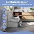 thumbnail image 4 of Potty Training Seat Detachable Toddler Toilet Seat Ladder with Adjustable Height PVC Soft Cushion for Toddlers Boys Girls, 4 of 11