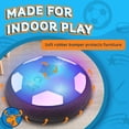 thumbnail image 5 of Ejoyoyin 3 in 1 Hover Hockey Soccer Set for Kids, Rechargeable LED Floating Air Soccer Ball, Indoor Outdoor Sports Toys Gift for Boys Age 3 4 5 6 7 8, 5 of 9