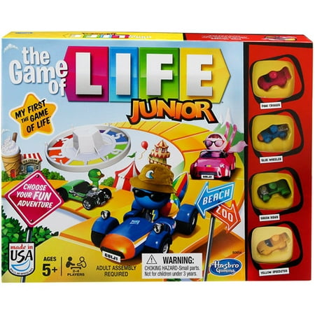 The Game of Life Junior Classic Game for kids Ages 5 and up