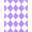 Purple And White, Pattern 3, variant on ODIKA Purple Abstract Stepped Checkerboard Interlocking Checkered Contemporary for Playroom, Bedroom, Reading Nook, Pet Friendly & Kids Safe Play