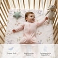 thumbnail image 2 of Bimocosy Crib Sheets Fitted 4 Pack for Baby Boys & Girls, Soft Microfiber Toddler Bed Sheets for Standard Crib & Toddler Mattresses 52'’ x 28'' (Garden), 2 of 7