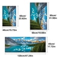 thumbnail image 5 of YIMEIS Snow Mountain and Lake View Kitchen Mat Washable Non-Skid Absorbent Runner Rugs (16''24'') - 1Pc Recommended for Kitchen Sink Front/Floor, Suitable for All Age Groups, 5 of 10
