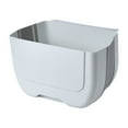 thumbnail image 3 of Over The Cabinet Plastic Trash Holder Stable Durable Trash Cans for Home Office Hotel Shops, 3 of 4