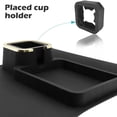 thumbnail image 6 of FNNMNNR Cup Holder  Silicone Couch Anti-Spill Tray   Food Grade Silicone - Sofa Cup Holder Tray for Arm Chair Couch Coaster  Armrest Remote Control and Cellphone Organizer Holder, 6 of 10