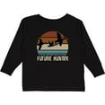 thumbnail image 3 of Inktastic Duck Hunting Future Hunter Boys Long Sleeve Toddler T-Shirt, 3 of 5