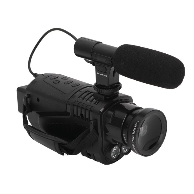 Alcance De Visión Nocturna Infrarroja, Micrófono Externo HD1080P Dispositivo De Visión Nocturna Para Grabación De Video Para Vigilancia ANGGREK Infrared Night Vision Scope
