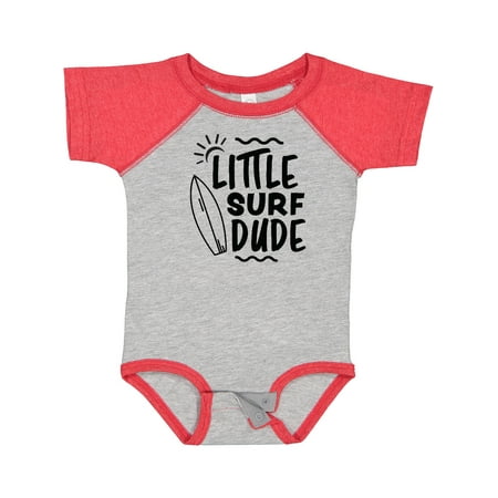 

Inktastic Little Surf Dude with Surfboard Gift Baby Boy Bodysuit