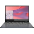 thumbnail image 2 of Lenovo Flex 3i Chromebook 15.6" FHD Touch Screen Laptop, Intel Celeron N4500 Processor, Intel UHD Graphics, 4GB RAM, 192GB Storage(64GB PCIe SSD+5ave 128GB Flash Memory), Chrome OS, Blue, 2 of 5