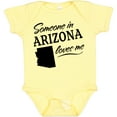 thumbnail image 3 of Inktastic Someone in Arizona Loves Me Boys or Girls Baby Bodysuit, 3 of 5