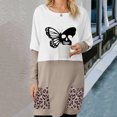 thumbnail image 2 of Tops para mujer Camisas Blusas Elegantes Camisas casuales de manga larga Moda Impreso Cuello redondo Blusa de otoño Pullver Odeerbi ODB-5, 2 of 8