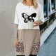 thumbnail image 2 of Tops para mujer Camisas Blusas Elegantes Camisas casuales de manga larga Moda Impreso Cuello redondo Blusa de otoño Pullver Odeerbi ODB-5, 2 of 8