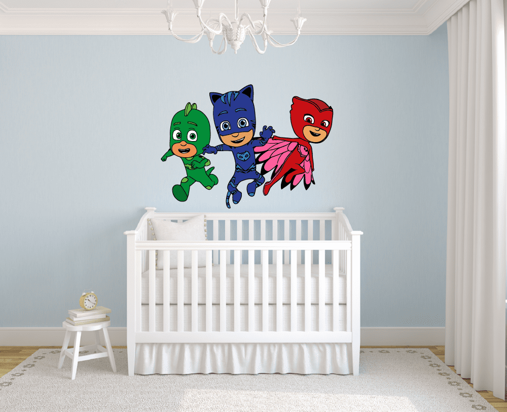 Kids Bedroom Nursery Decals Cartoon Wall Stickers Baby Home Room Art Vinyl Decor 