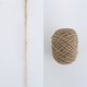 thumbnail image 3 of 328 pies Jute Natural Twine multifunción Twine Brown Jute Cordón de cuerda Twine delgada Cáñamo de cáñamo para decoración de embalaje de regalos, 3 of 9
