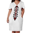 thumbnail image 2 of Vestido colgante con bolsillos para mujer, estilo coreano, disfraz de fiesta, falda de verano con estampados étnicos., 2 of 6